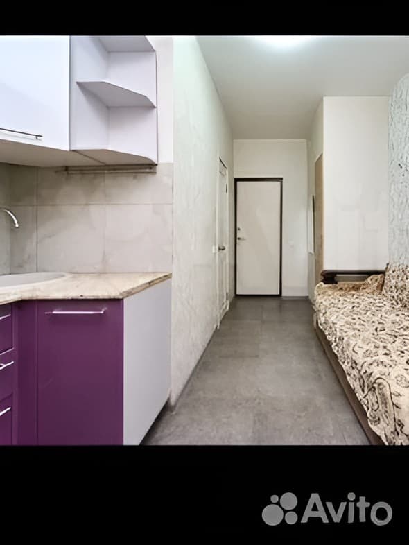 Апартаменты-студия, 14,2 м², 1/6 эт.