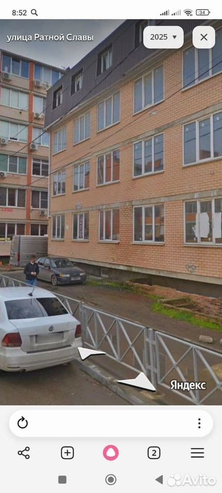 Квартира-студия, 26,8 м², 1/4 эт.