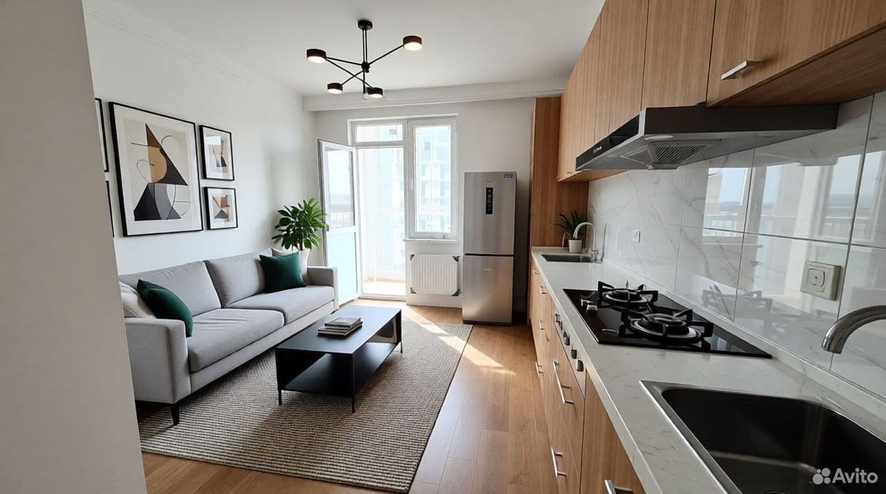 1-к. квартира, 37,6 м², 5/18 эт.