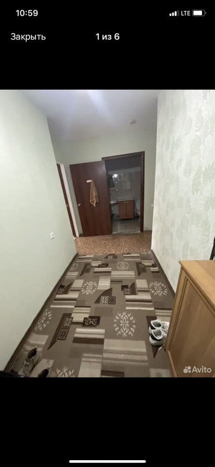 1-к. квартира, 43 м², 1/5 эт.
