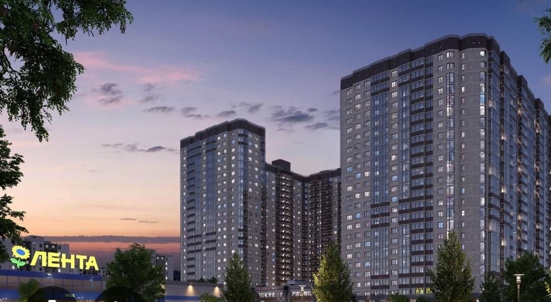 Доля: 2-к. квартира, 64.8 м², 5/24 эт.