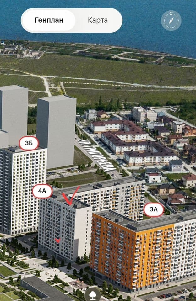 3-к. квартира, 84.6 м², 5/15 эт.