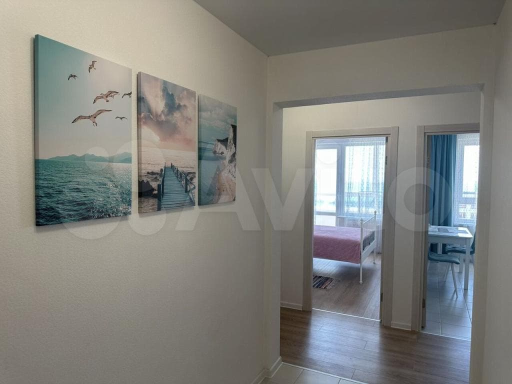 2-к. квартира, 59 м², 17/20 эт.