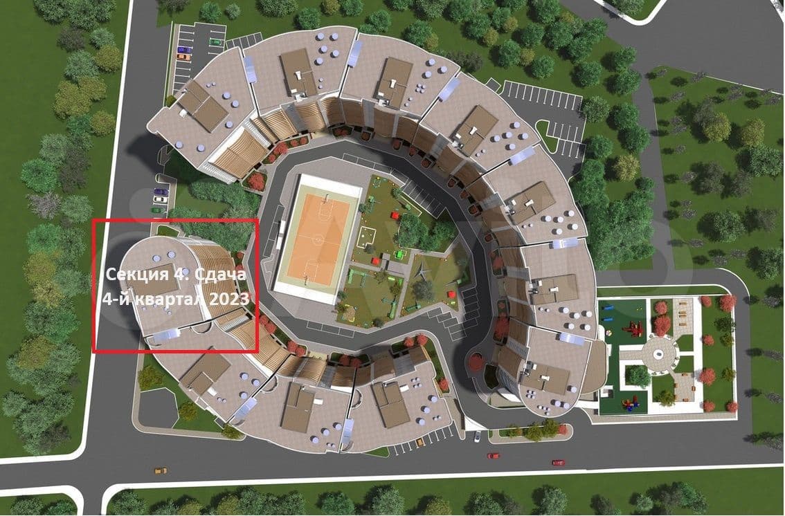 4-к. квартира, 116 м², 19/24 эт.