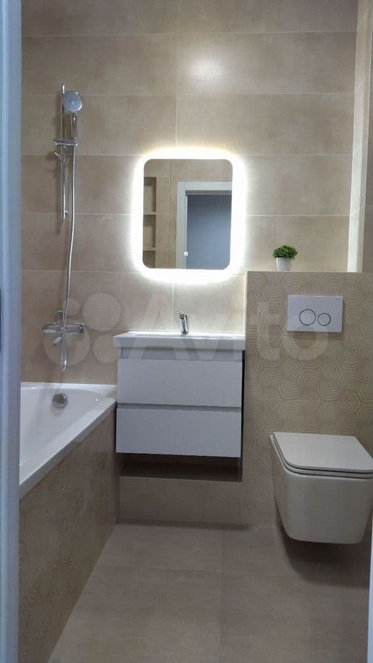 2-к. квартира, 54 м², 16/19 эт.