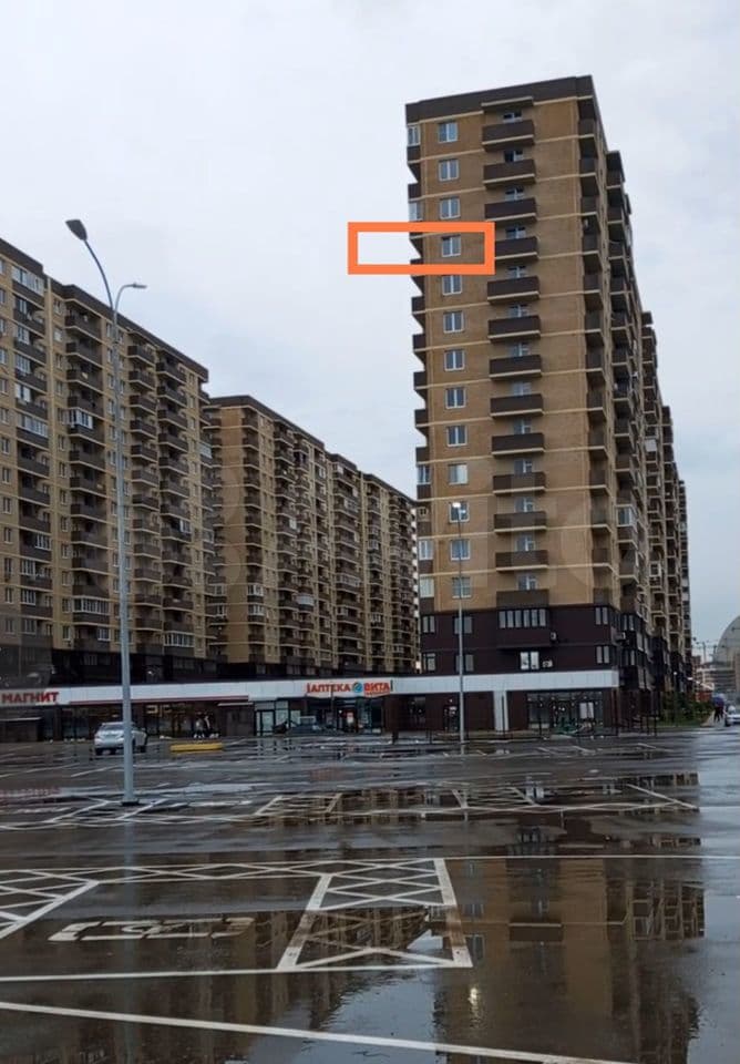 2-к. квартира, 53.9 м², 13/16 эт.